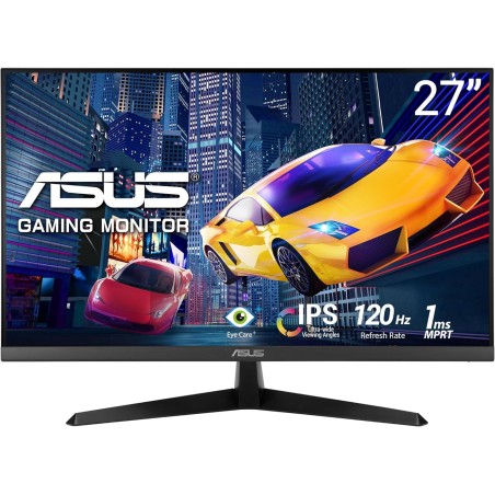 ASUS Moniteur VY279HGR Eye Care – 27 Pouces FHD (1920 x 1080), IPS, 120 Hz (OC), SmoothMotion, 1 ms, Adaptive Sync, Technologie 