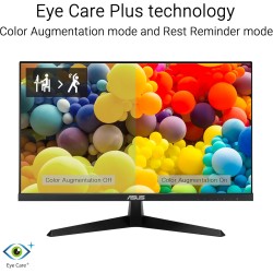 ASUS Moniteur VY279HGR Eye Care – 27 Pouces FHD (1920 x 1080), IPS, 120 Hz (OC), SmoothMotion, 1 ms, Adaptive Sync, Technologie 