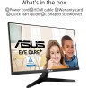 ASUS VY279HGE – Moniteur gaming Eye Care 27" Full HD (1920 x 1080), IPS, 144Hz, IPS, SmoothMotion, 1ms (MPRT), FreeSync Premium,