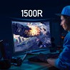 KOORUI Écran PC Gaming Incurvé 31,5 Pouces, Ultrawide QHD(2560 * 1440), 1500R, UltraLarge, VA, 170Hz, 2xHDMI (170HZ Or 144HZ), D