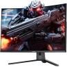 KOORUI Écran PC Gaming Incurvé 31,5 Pouces, Ultrawide QHD(2560 * 1440), 1500R, UltraLarge, VA, 170Hz, 2xHDMI (170HZ Or 144HZ), D
