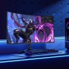 KOORUI 24'' Ecran PC Gamer Incurvé, 180Hz 1ms FHD PC Moniteur Gaming 1500R, Adaptive Sync VESA 100x100mm, Inclinaison réglable, 
