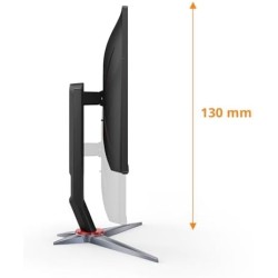 AOC Gaming 24G2SP Écran FHD 24" 165 Hz, 1 ms, FreeSync Premium (1920 x 1080, VGA, HDMI, DisplayPort) Noir/Rouge