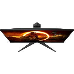 AOC Gaming 24G2SP Écran FHD 24" 165 Hz, 1 ms, FreeSync Premium (1920 x 1080, VGA, HDMI, DisplayPort) Noir/Rouge