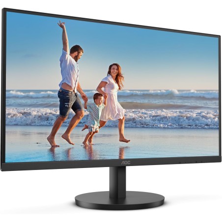 Aoc 27b3hm - écran fhd 27 pouces, 75hz, va, 4ms, freesync, low bleu light, anti-scintillement, support vesa, sans cadre (1920 x 
