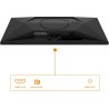 AOC Gaming 27G4XED - Moniteur Full HD 27 Pouces, 180 Hz, 1 ms, FreeSync Prem., G-Sync Comp., HDR10 (1920x1080, 2X HDMI 2.0, 1x D