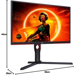 AOC International 24.5P 1920X1080 VA Flat 25G3ZM/BK