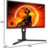 AOC International 24.5P 1920X1080 VA Flat 25G3ZM/BK