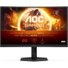 AOC Gaming CQ27G4X - Moniteur incurvé QHD 27 Pouces, 180 Hz, 0,5 ms, FreeSync Prem., HDR10 (2560x1440, DisplayPort, 2X HDMI) Noi