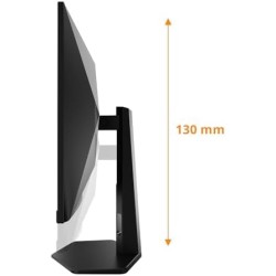 AOC Gaming CQ27G4X - Moniteur incurvé QHD 27 Pouces, 180 Hz, 0,5 ms, FreeSync Prem., HDR10 (2560x1440, DisplayPort, 2X HDMI) Noi