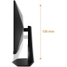 AOC Gaming CQ27G4X - Moniteur incurvé QHD 27 Pouces, 180 Hz, 0,5 ms, FreeSync Prem., HDR10 (2560x1440, DisplayPort, 2X HDMI) Noi