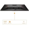 AOC Écran gaming incurvé C32G2ze 80 cm (31,5 pouces) (FHD, HDMI, DisplayPort, temps de réponse MPRT de 1 ms, 1920 x 1080 px, 240