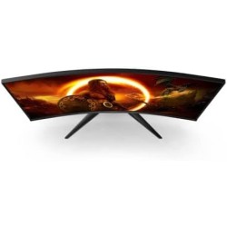 AOC Écran gaming incurvé C32G2ze 80 cm (31,5 pouces) (FHD, HDMI, DisplayPort, temps de réponse MPRT de 1 ms, 1920 x 1080 px, 240
