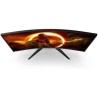AOC Écran gaming incurvé C32G2ze 80 cm (31,5 pouces) (FHD, HDMI, DisplayPort, temps de réponse MPRT de 1 ms, 1920 x 1080 px, 240