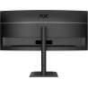 AOC WQHD CU34E4CV 34 Pouces Moniteur, 120 Hz, VA, 4 ms, synchronisation adaptative, HDR Ready/HDR10, réglage de la Hauteur, Haut