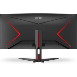 AOC Gaming CU34G2XE - Moniteur incurvé WQHD 34 ", 144 Hz, FreeSync Prem, HDR10 (3440 x 1440, 1 ms MPRT, HDMI, DisplayPort) Noir/