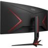 AOC Écran gaming incurvé ultrawide CU34G2X 86 cm (34 pouces) (QHD, HDMI, DisplayPort, FreeSync, temps de réponse de 1 ms, 144 Hz