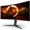 AOC Écran gaming incurvé ultrawide CU34G2X 86 cm (34 pouces) (QHD, HDMI, DisplayPort, FreeSync, temps de réponse de 1 ms, 144 Hz