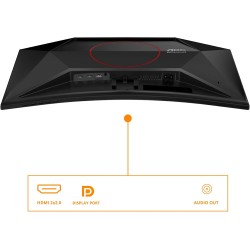 AOC Gaming C27G42E - Moniteur incurvé Full HD 27 Pouces, 180 Hz, 0,5 ms, FreeSync Premium (1920x1080, 1x HDMI 2.0, 1x DisplayPor