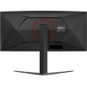 AOC Gaming CU34G4 - Moniteur Quad HD 34 Pouces, 180 Hz, 1 ms, FreeSync Prem., HDR10 (2560x1440, 1x HDMI 2.0, 1x DisplayPort 1.4)