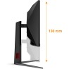 AOC Gaming CU34G4 - Moniteur Quad HD 34 Pouces, 180 Hz, 1 ms, FreeSync Prem., HDR10 (2560x1440, 1x HDMI 2.0, 1x DisplayPort 1.4)