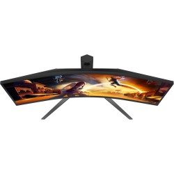 AOC Gaming CU34G4 - Moniteur Quad HD 34 Pouces, 180 Hz, 1 ms, FreeSync Prem., HDR10 (2560x1440, 1x HDMI 2.0, 1x DisplayPort 1.4)