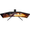 AOC Gaming CU34G4 - Moniteur Quad HD 34 Pouces, 180 Hz, 1 ms, FreeSync Prem., HDR10 (2560x1440, 1x HDMI 2.0, 1x DisplayPort 1.4)