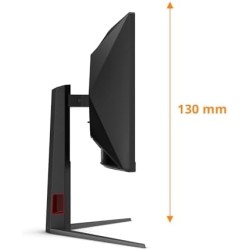 AOC Gaming CU34G4Z - Moniteur incurvé WQHD 34 Pouces, 240 Hz, FreeSync Prem., HDR400 (3440x1440, 1ms GtG, 2X HDMI 2.1, 1x Displa