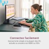 Dell 22 Écran PC - SE2225HM, Full HD (1920x1080), 100Hz, VA, 5ms, VESA (100x100mm), HDMI, VGA, Garantie 3 Ans, Noir