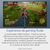 Dell 24 Écran PC Gaming - SE2425HG, Full HD (1920x1080), 200Hz, Fast IPS, 1ms, AMD FreeSync Premium, 99% sRGB, VESA (100x100mm),