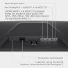 Dell 24 Écran PC Gaming - SE2425HG, Full HD (1920x1080), 200Hz, Fast IPS, 1ms, AMD FreeSync Premium, 99% sRGB, VESA (100x100mm),