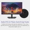Dell 24 Écran PC Gaming - SE2425HG, Full HD (1920x1080), 200Hz, Fast IPS, 1ms, AMD FreeSync Premium, 99% sRGB, VESA (100x100mm),