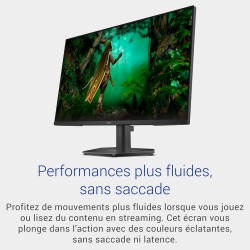 Dell 27 Écran PC Gaming - SE2725HG, Full HD (1920x1080), 200Hz, Fast IPS, 1ms, AMD FreeSync Premium, 99% sRGB, VESA (100x100mm),