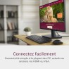 Dell 27 Écran PC - SE2725HM, Full HD (1920x1080), 100Hz, IPS, 5ms, VESA (100x100mm), HDMI, VGA, Garantie 3 Ans, Noir