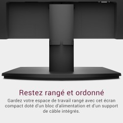 Dell 27 Écran PC - SE2725HM, Full HD (1920x1080), 100Hz, IPS, 5ms, VESA (100x100mm), HDMI, VGA, Garantie 3 Ans, Noir