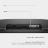 Dell 27 Écran PC - SE2725HM, Full HD (1920x1080), 100Hz, IPS, 5ms, VESA (100x100mm), HDMI, VGA, Garantie 3 Ans, Noir
