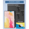 Yodoit Écran Portable 15,6", 1920 × 1080 FHD Moniteur IPS 100% SRGB Display HDMI USB Type C avec Haut-parleurs Intégrés pour PC/