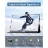 Yodoit Écran Portable 14", 1920 × 1080 100% sRGB FHD Ecran IPS avec USB Type C Haut-Parleurs Intégrés Soin des Yeux pour PC, Ord