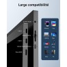 Yodoit Écran Portable 15.6", 1920 × 1080 FHD Moniteur avec Béquille IPS 100% SRGB Display HDMI USB Type C avec Haut-parleurs Int