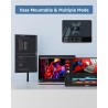 Yodoit Écran Portable 16", 1920 × 1200 FHD Moniteur Portable IPS 100% SRGB Display HDMI USB Type C Ecran avec Haut-parleurs Inté