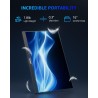 Yodoit Écran Portable 16" 2,5K, QHD 120Hz Moniteur Portable 2560 × 1600 IPS Display HDMI USB Type C HDR Ecran avec Haut-parleurs