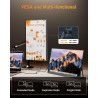 Yodoit Écran Portable 16" 4K, UHD Moniteur Portable 3840 × 2160 IPS Display HDMI USB Type C HDR Ecran avec Haut-parleurs Intégré
