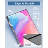 Yodoit Écran Portable 17,3", 1920 × 1080 FHD Moniteur Portable IPS 100% SRGB Display HDMI USB Type C Eye Care Ecran avec Haut-pa