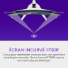 Alienware AW3225QF 32" 4K UHD (3840x2160) 1700R Écran PC Gaming Incurvé, 240Hz, QD OLED, 0.03ms, Compatible NVIDIA G-Sync, HDR, 
