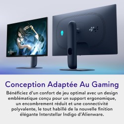 Alienware 27 écran gaming - aw2725d, qhd (2560x1440), 280hz, qd-oled, 0.03ms, compatible nvidia g-sync, amd freesync premium pro