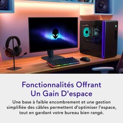 Alienware 27 écran gaming - aw2725d, qhd (2560x1440), 280hz, qd-oled, 0.03ms, compatible nvidia g-sync, amd freesync premium pro