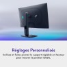 Alienware 27 écran gaming - aw2725d, qhd (2560x1440), 280hz, qd-oled, 0.03ms, compatible nvidia g-sync, amd freesync premium pro
