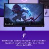 Alienware AW2725DF 27" QHD (2560x1440) Écran PC Gaming, 360Hz, QD OLED, 0.03ms, AMD FreeSync Premium Pro, 99.3% DCI-P3, HDR400, 