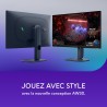 Alienware 27 Écran PC Gaming - AW2725DM, QHD (2560x1440), 180Hz, Fast IPS, 1ms, Compatible NVIDIA G-Sync, AMD FreeSync, 95% DCI-