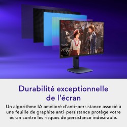 Alienware 27 écran pc gaming - aw2725q, 4k uhd (3840x2160), 240hz, qd oled, 0.03ms, compatible nvidia g-sync, amd freesync premi